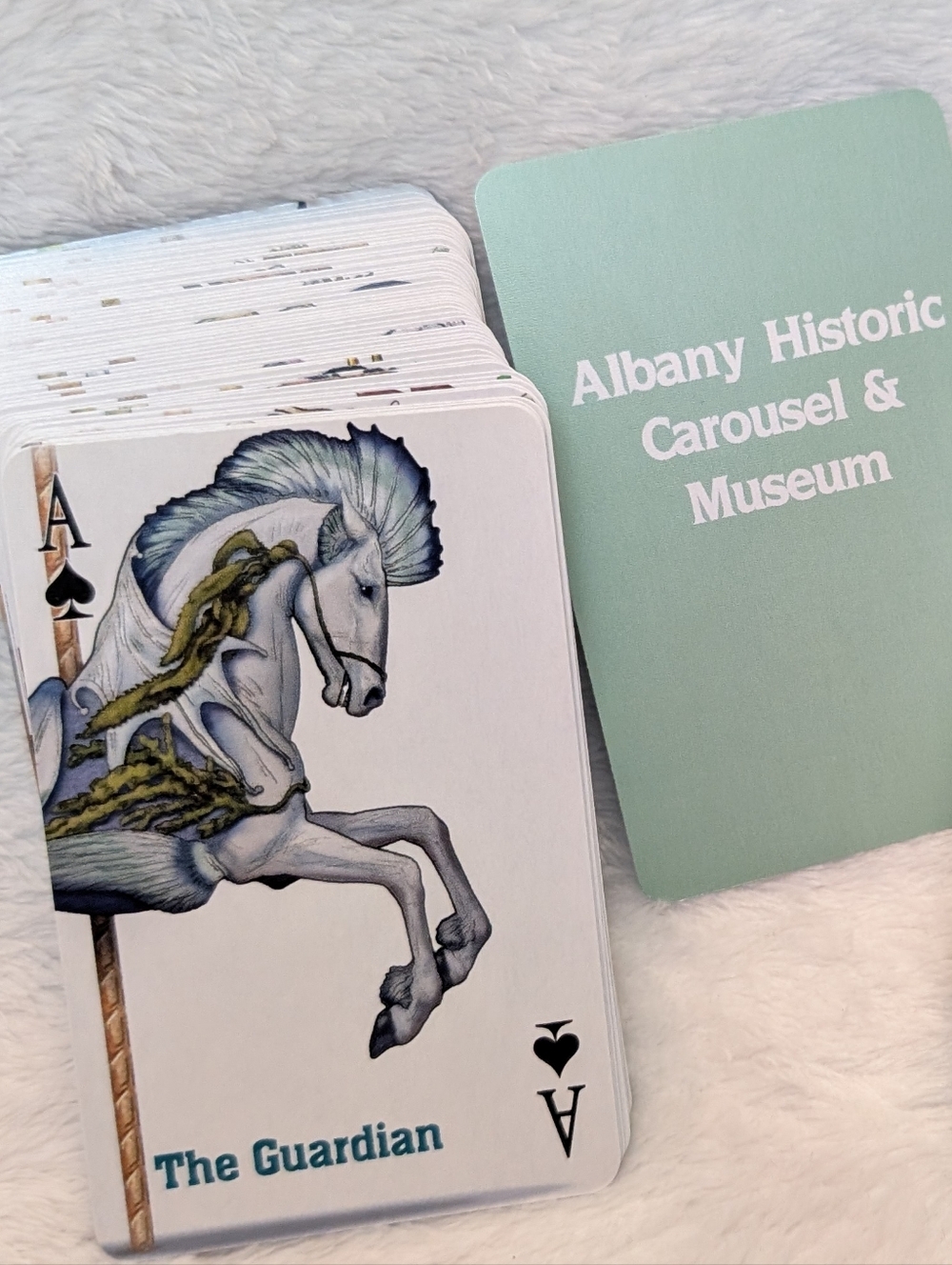 Carousel Playing Cards Rare Albany Historic Museum